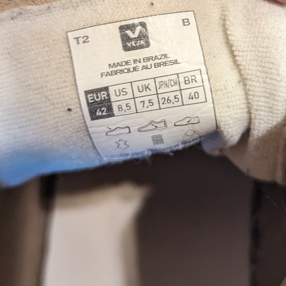 VEJA Men's V-15 Dune High Top Sneakers EU42 US9 - Picture 4 of 7